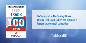 Currencycloud features in The Sunday Times Hiscox Tech Track 100